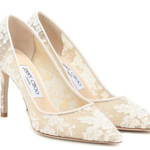 Jimmy Choo lace Romy 65 heels